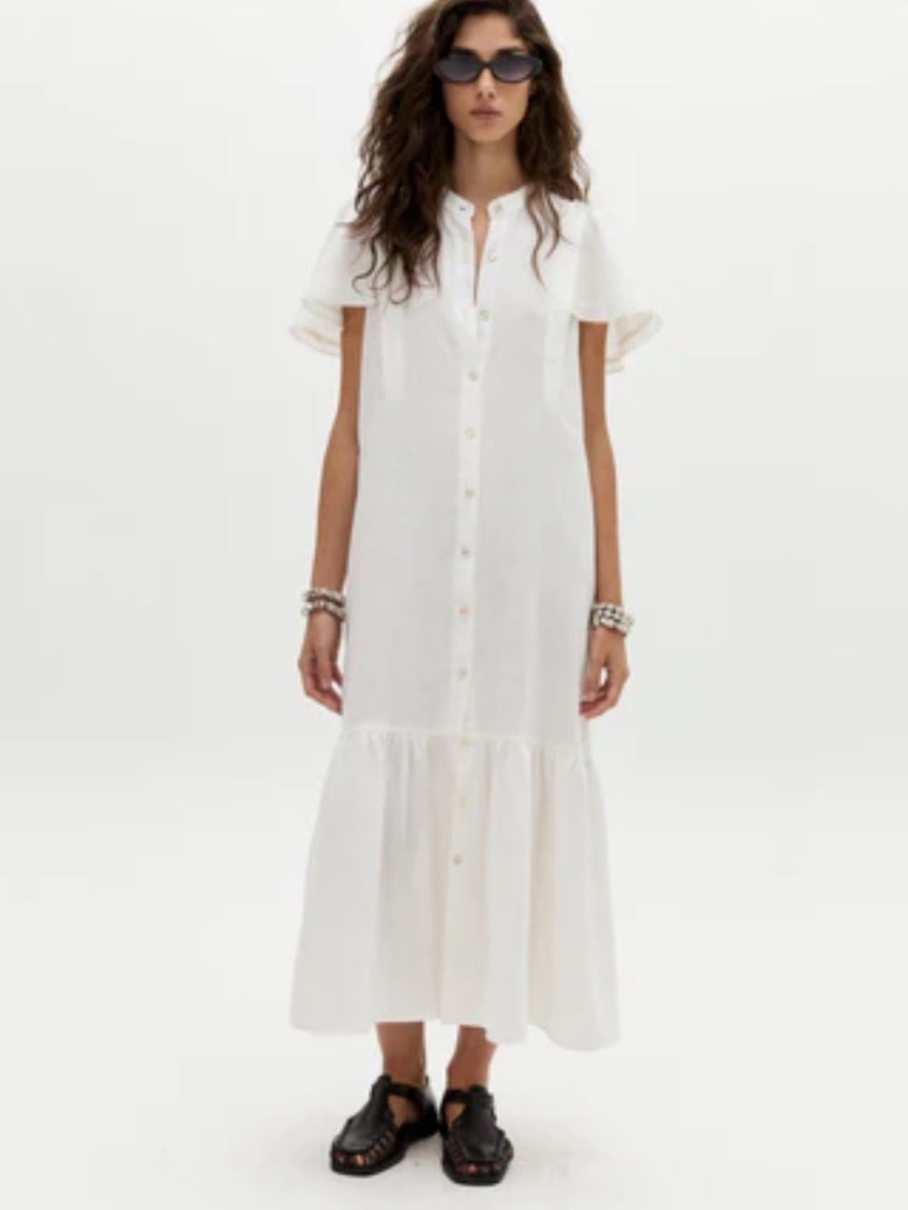 Lanhtrophy NTW Willow Linen Dress - Size Small - Picture 4 of 7